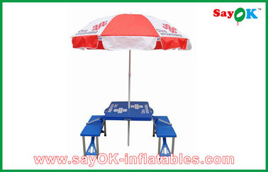 큰 태양 우산 UV 증명 사각형 2m 캔틸레버 파라솔을 주차하는 야드 캐노피 텐트