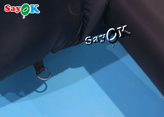 야외에 가세요 펌플 텐트 ROHS 7.3m 24ft 검은 펌플 텐트 문