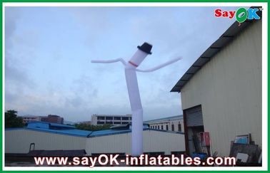 댄스 남성을 맞이하는 아웃도어 PVC 거대한 에어 투브 부풀게할 수 있는 댄서 광고 서명 상공파