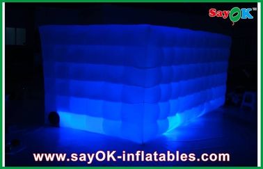 팔려고 내놓 부풀게할 수 있는 광고 / 의식을 위한 부풀게할 수 있는 야영 텐트 벽을 밝히는 LED