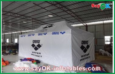 알루미늄 프레임과 선 쉐이드 캐노피 텐트 하얀 거대기업 야외 방수막 텐트