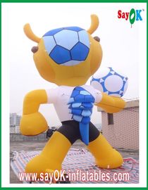 스포츠 게임 붓기 만화 캐릭터 H3 - 8m PVC 다채로운 마스코트 생일 파티를 위한 만화 캐릭터