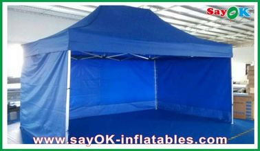 팝업 이벤트 텐트 옥스퍼드 직물 접힌 텐트 차양 휴게소 덮개, 철골 텐트