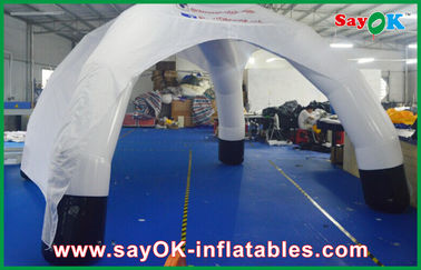 광고를 위한 야외 엔터테인먼트 파티 밀폐 부풀게할 수 있는 돔 텐트 사각형 / 헥사혼널 PVC