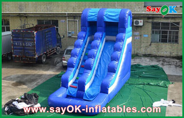 야외 물 슬라이드 반등 하우스 재미있는 PVC 부풀이 펌퍼 슬라이드