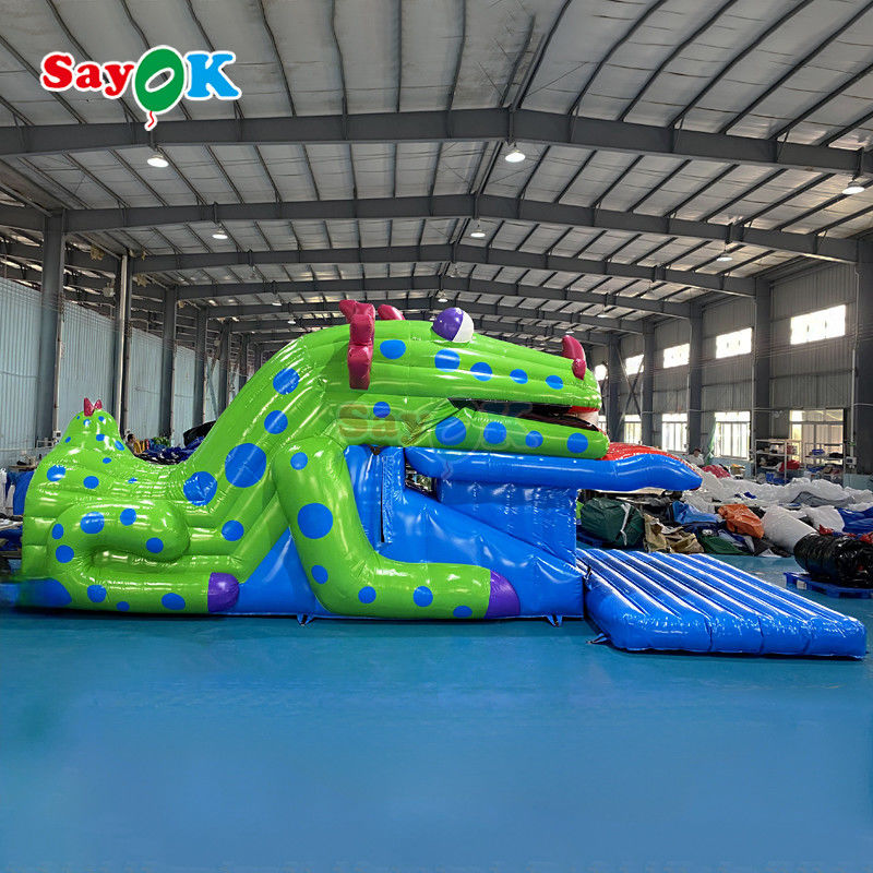 고품질 PVC 커스터마이징 대형 야외 점프 성 Fun City Inflatable Park Toy Slide Bounce House