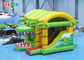 Small Multi fun Crocodile Inflatable Bounce Castle House Slide For Kid