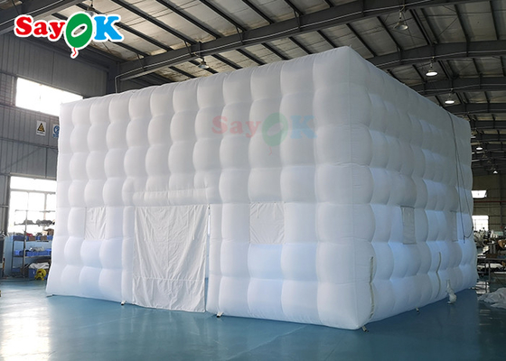 펌플 텐트 캠핑 8x8x5m 펌플 텐트 정원 텐트 LED 야외 펌플 텐트 대여
