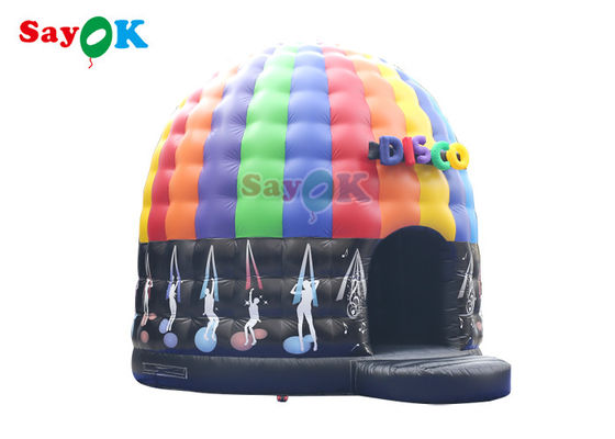 LED 라이트 PVC 파티 텐트 광고와 방수 시트 부풀게할 수 있는 공기 텐트