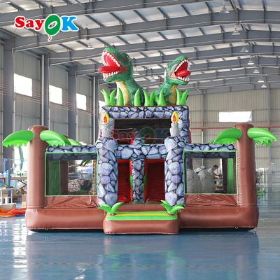 빌어 & 뒷마당 재미를 위해 블로어와 inflatable Bouncy Castle 컴보