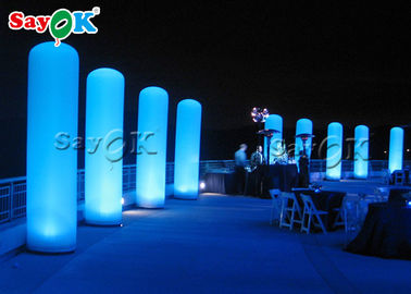 관례 LED/단계를 위한 팽창식 란 기둥/당 Wedding 입구 훈장