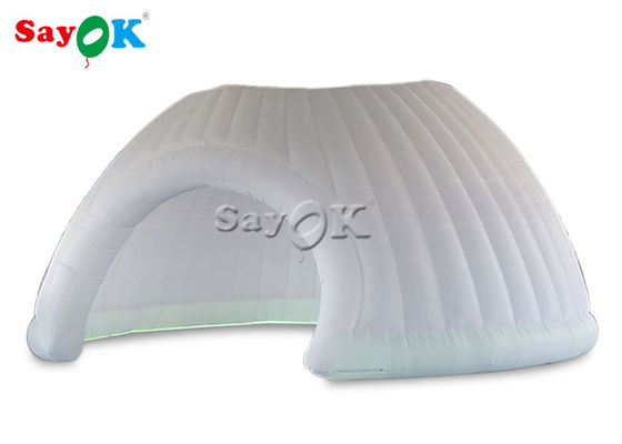 맞춤형 팽창 텐트 기업 행사 완성 6m LED 팽창 돔 텐트