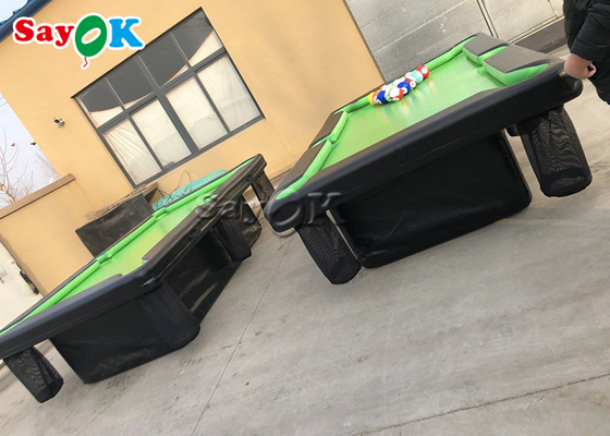 부풀게할 수 있는 볼링 경기 0.9 밀리미터 PVC 대기는 부풀게할 수 있는 당구대를 관중석으로 밀봉했습니다