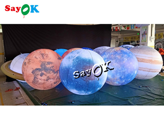 조명 거대한 매달리는 부풀게할 수 있는 지구들에게 8명 0.25 밀리미터 PVC 물질을 보내게 했습니다