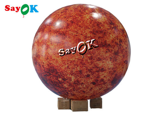 파티 밤 동안 해를 태우는 것 위로 콘서트 회장 부풀게할 수 있는 조명 장식 결정타