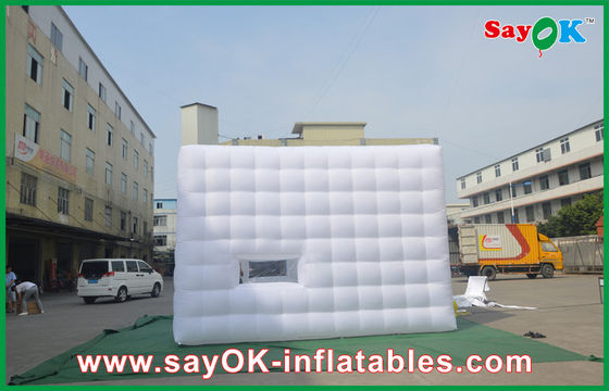 아웃웰 에어 텐트 열기 창구 부풀이 큐브 텐트 중간 문 부풀이 파티 텐트