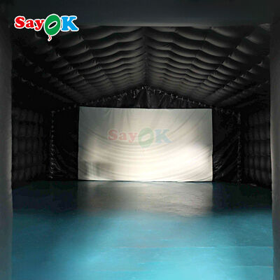 야외 행사를 위한 방염 및 UV 차단 기능이 있는 휴대용 에어벌룬 영화관 텐트