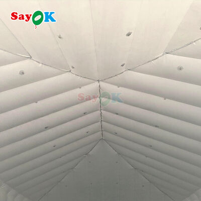 야외 행사 및 파티용 휴대용 방수성 불 retardant PVC 부풀이 공기 텐트