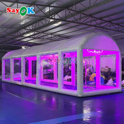 야외 행사를 위한 방수 밀폐 난연 PVC 에어 풀 텐트