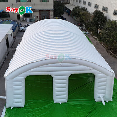 야외 행사용 휴대용 난연성 PVC 에어텐트 10m x 10m