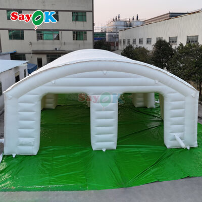 야외 행사용 휴대용 난연성 PVC 에어텐트 10m x 10m