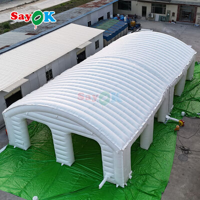 야외 행사용 휴대용 난연성 PVC 에어텐트 10m x 10m