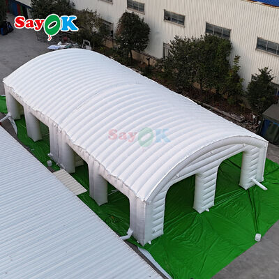 야외 행사용 휴대용 난연성 PVC 에어텐트 10m x 10m