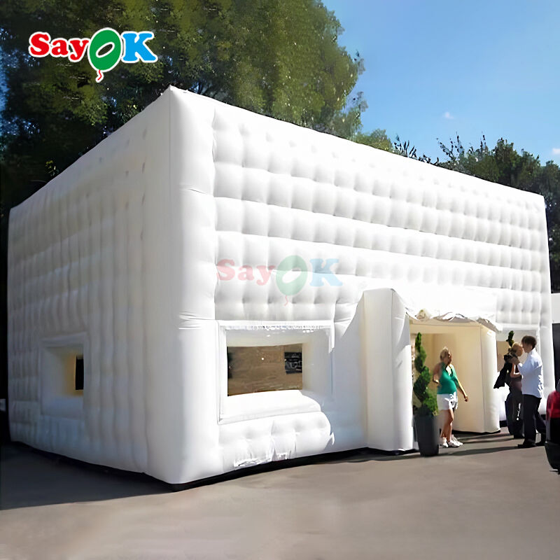 방화 방지성 자외선 저항성 야외 행사 및 파티용 대형 부풀이 PVC 텐트